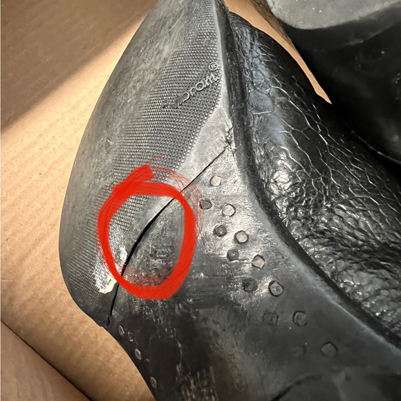 Nocona 12D ostrich leg western boots, black - Picture 12 of 14